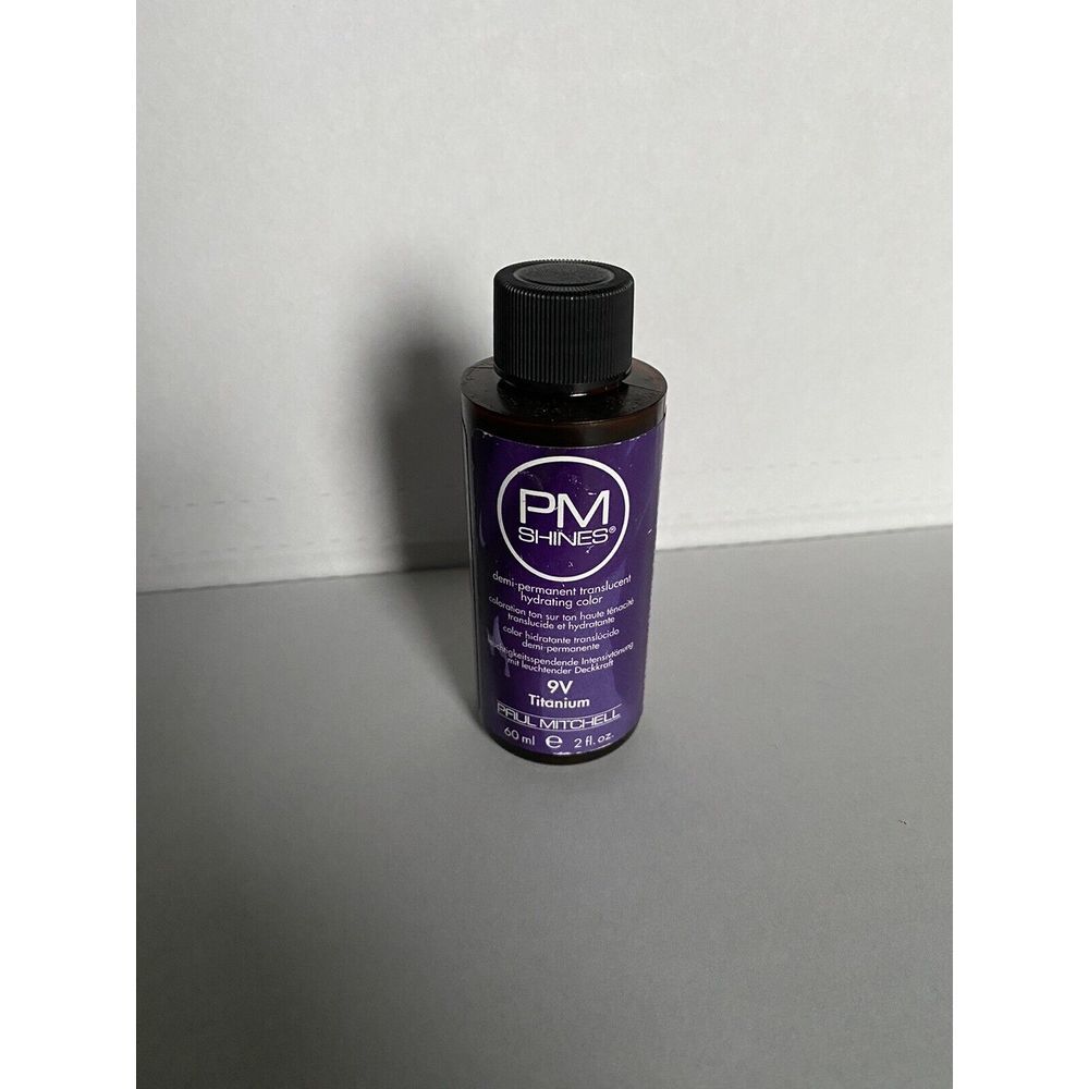Paul Mitchell Demi Permanent‎ Color PM Shines - 9V Titanium - 2oz